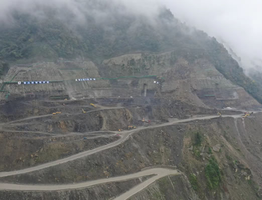 李家岩水库项目爆破监测