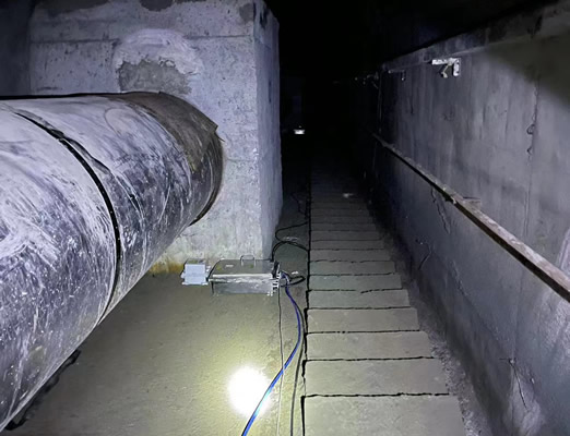 渝西水资源机械施工对中贵燃气管道的影响