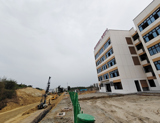 自贡航空产业园建设工程强夯振动检测