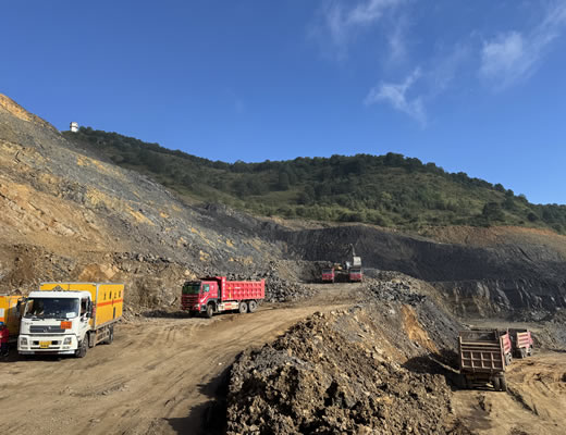 云龙山矿山爆破安全监测